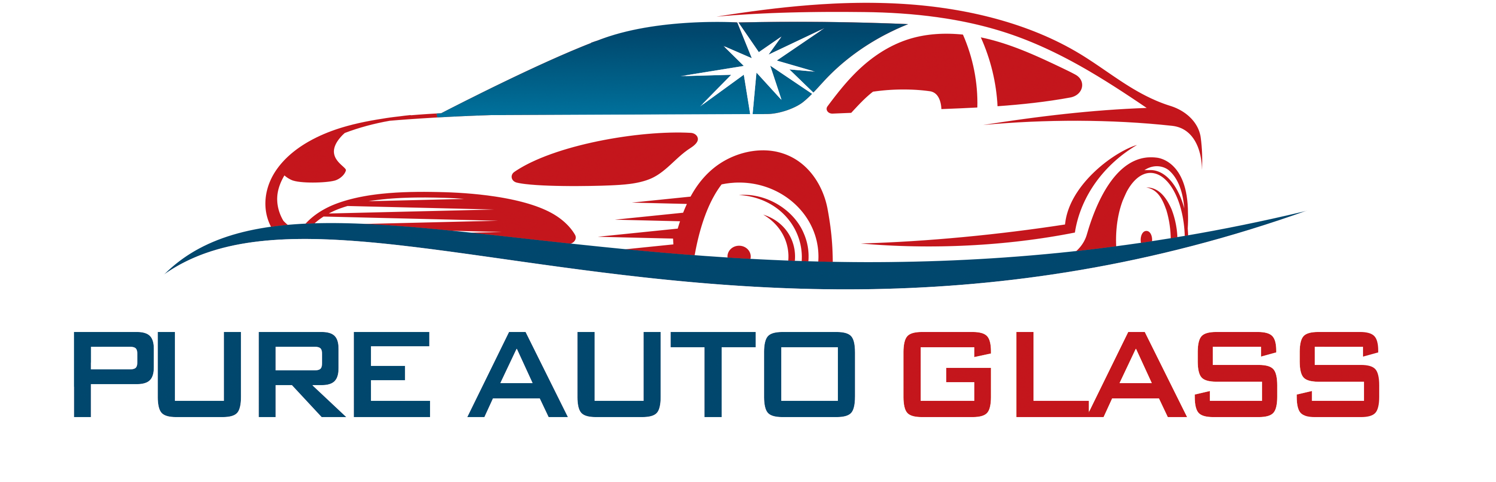 Pure Auto Glass Logo